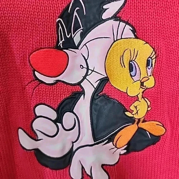 Acme Kids Vintage Looney Tunes kids sweater.  Size Medium - Picture 4 of 6